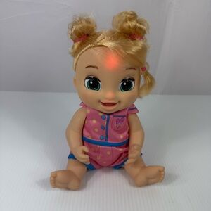 Hasbro Baby Alive Lulu Achoo Blonde Baby Doll 50+ Reactions Blinks Sneezes 2020
